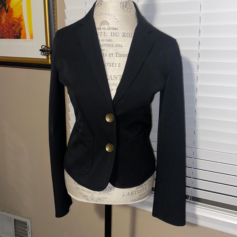 Black Krizia Jeans Blazer - 8
